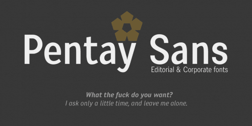 Pentay Sans Font Family 2