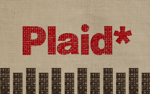 Plaid Font