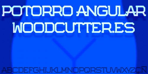 Potorro Angular Font 1