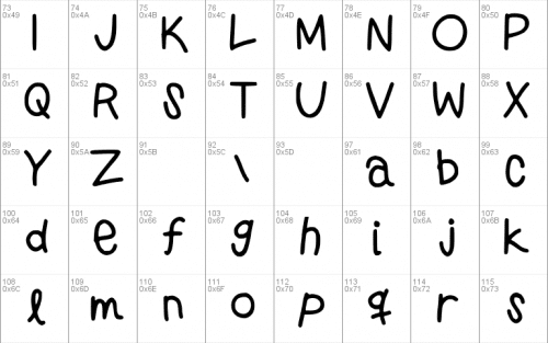 Preppy Girls Handwriting Font 2
