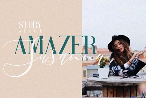 Pretty Woman Couple Font Duo 6