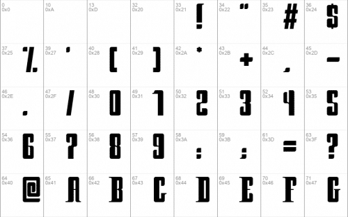 Prohibition Font 1