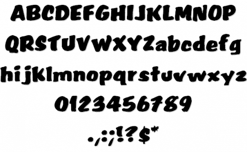 Pullstar Holiday Font 2