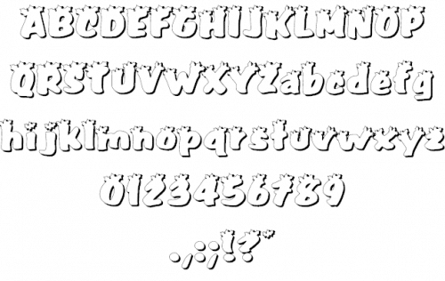 Pullstar Holiday Font 3