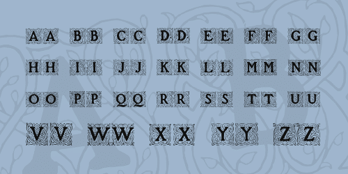 Roycroft Initials Font 2