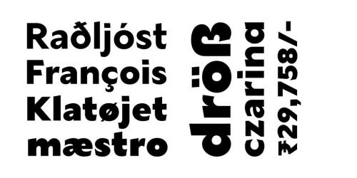 SG Alternative Font Family 4