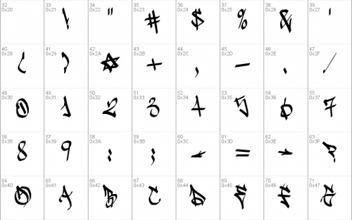 Sadoc Wild Font 3