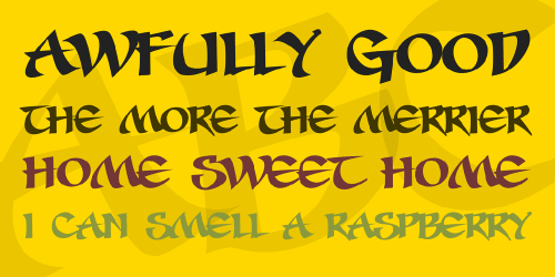 Seven Swordsmen BB Font 2