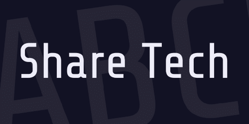 Share Tech Font 1