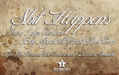 Shit Happens Font