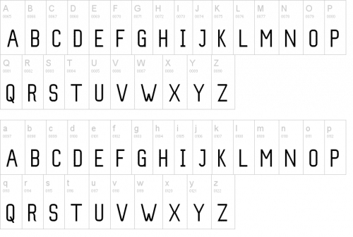 Slim Font 2