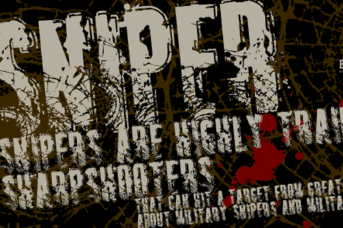 Sniper Font 1