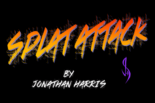 Splat Attack Font 1