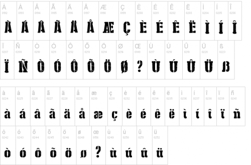 Stencil Cargo Army Font 4