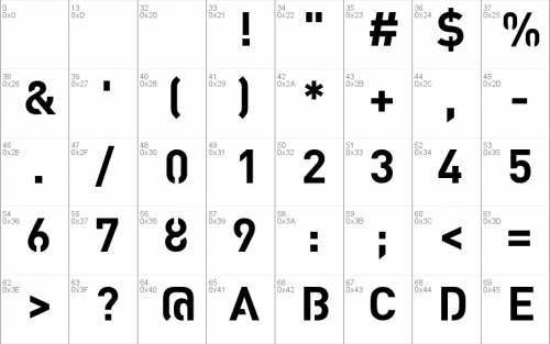 Streetvertising Public Font 1