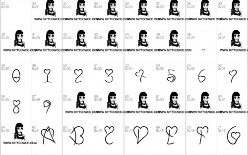 Sweet Heart Valentine Font 2