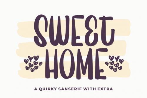 Sweet Home Font 1