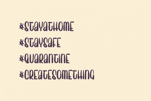Sweet Home Font 4