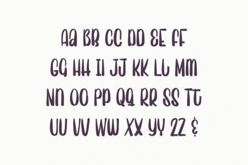Sweet Home Font 8