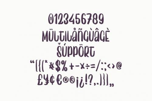 Sweet Home Font 9