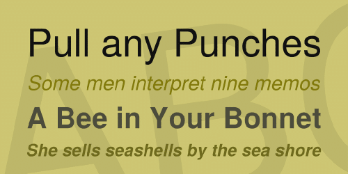 Texgyreheros Font 1