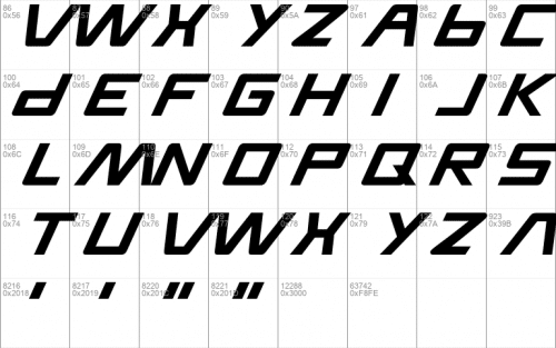 Timetravel Font 2