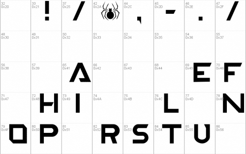 Titanfall Frontline Font 2