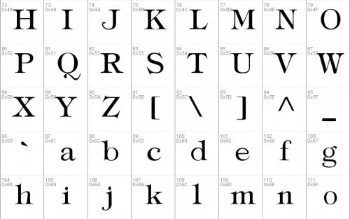 Typography Times Font 3