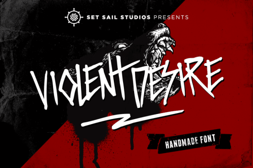 Violent Desire Font 1