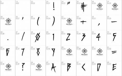 Violent Desire Font 2