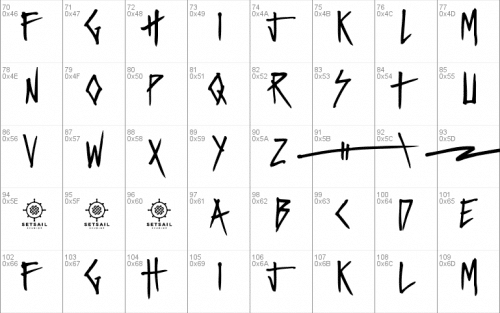 Violent Desire Font 3