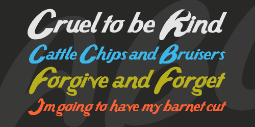 Wild Ride Font 1
