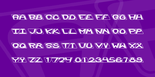 Zoidal BRK Font 2