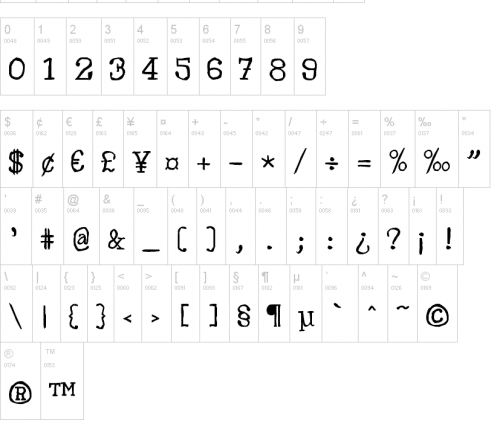 zai Elevator Out Of Order Font 3