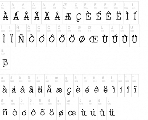 zai Elevator Out Of Order Font 4