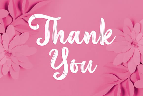 Aesthetic Violet Font 8