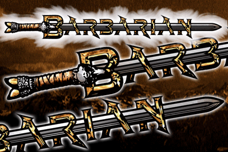 Barbarian Font 1