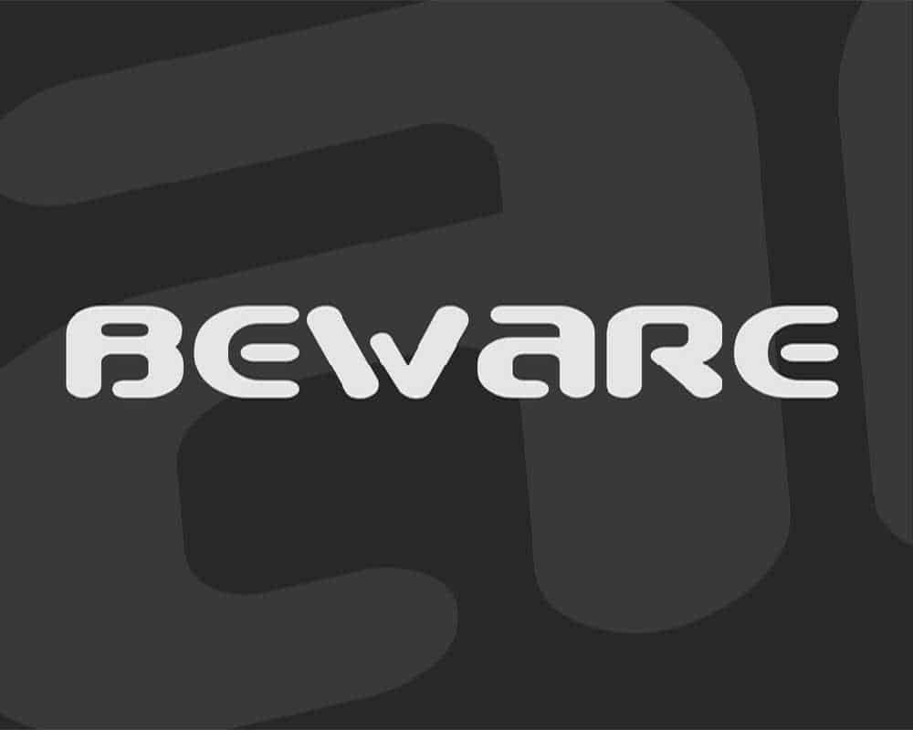 Beware-Font-0