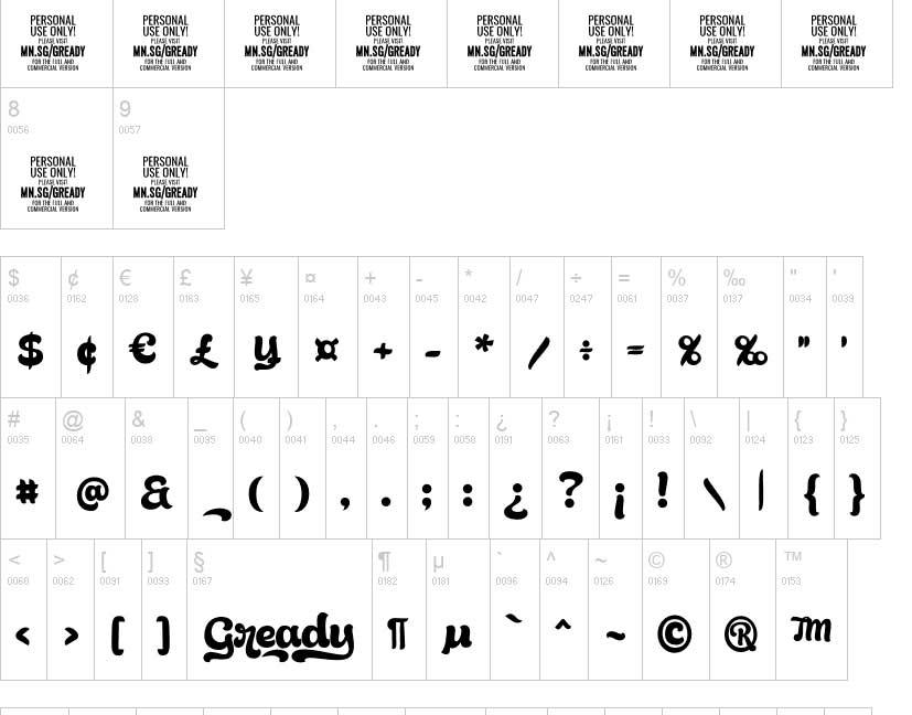 Gready-Font-51
