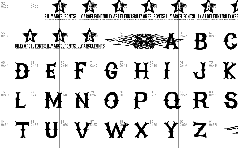 High On Fire Font 1
