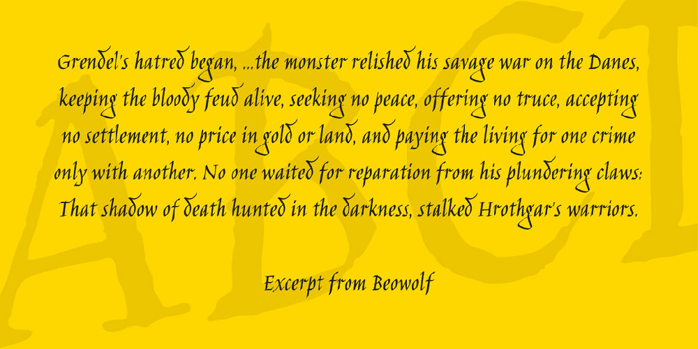 Jim Nightshade Font 2