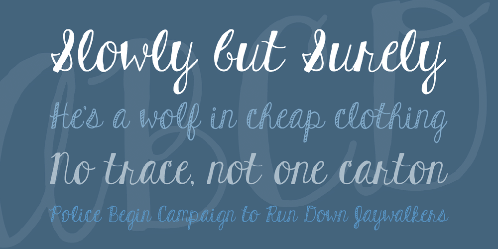 KG Hard Candy Font 1