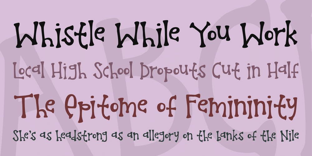 KG Melonheadz Font 1