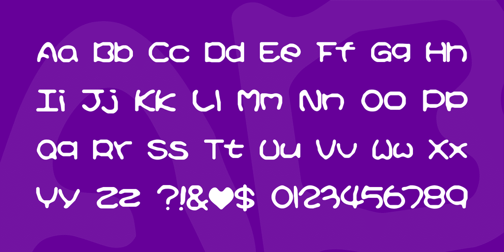 Kirby No Kira Kizzu BRK Font 4