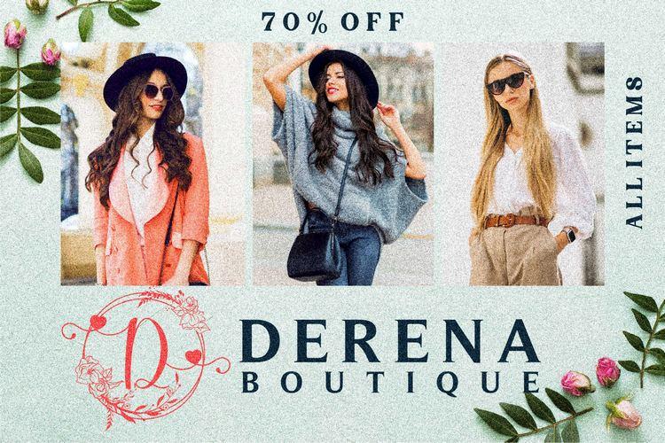 Marliana Monogram Font 1