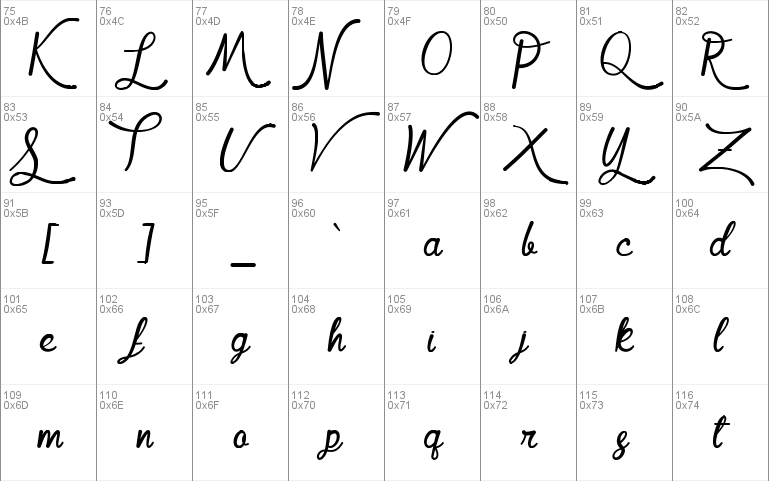 Mf Queen Leela Font 2