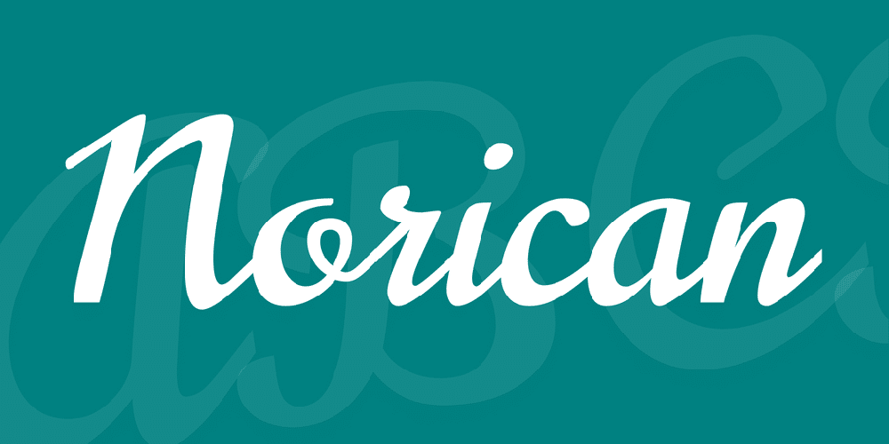 Norican Font 1