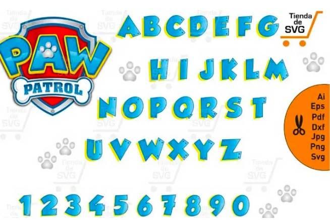 Paw Patrol Font 2