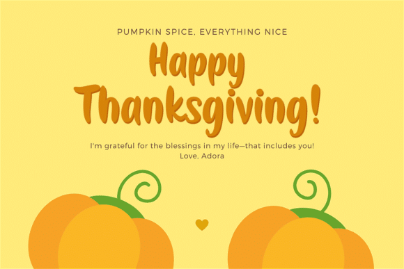 Pumpkin Pancakes Font 2