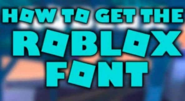 Roblox Font 2